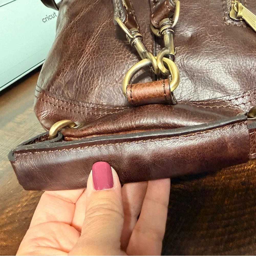 Patricia Nash Alencon Leopard Print Backpack - Picture 11 of 15